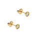 Boucles d'oreilles Boucles d'oreilles or jaune diamants 58 Facettes 36135