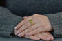 Bague Dinh Van peridot en or 18k
