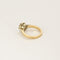 Bague 51 Bague Solitaire en or jaune, or blanc et diamant 58 Facettes HAV09242
