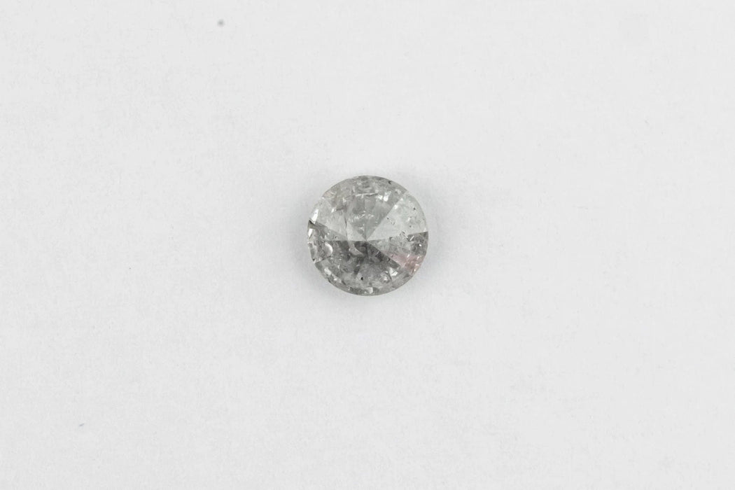 Gemstone Diamant 1.03cts G/I2 certificat poivre et sel 58 Facettes 442