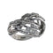 Bague 55.5 Bague en or blanc, diamants naturels 58 Facettes AG-20X1444