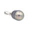 Pendentif Pendentif Or blanc Perle de tahiti, Diamant 58 Facettes 4063806RV
