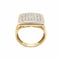 Bague 57 Bague en or jaune & diamants 58 Facettes