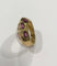 Bague Bague tourmalines or jaune 58 Facettes