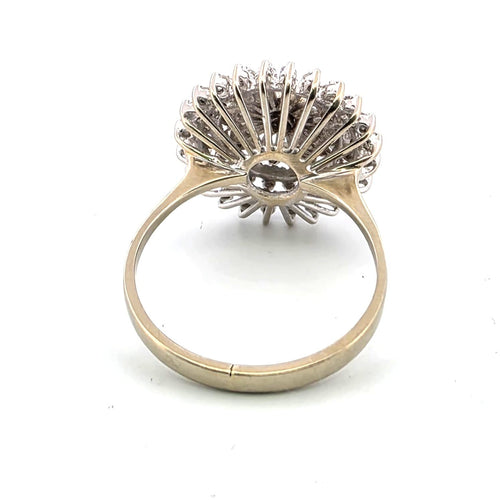 Anello - Anello en or blanc 18k et diamants