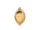 Pendentif vintage pendentif broche medaillon porte photo perles en or jaune 18k 5.9g xxeme 58 Facettes 268154