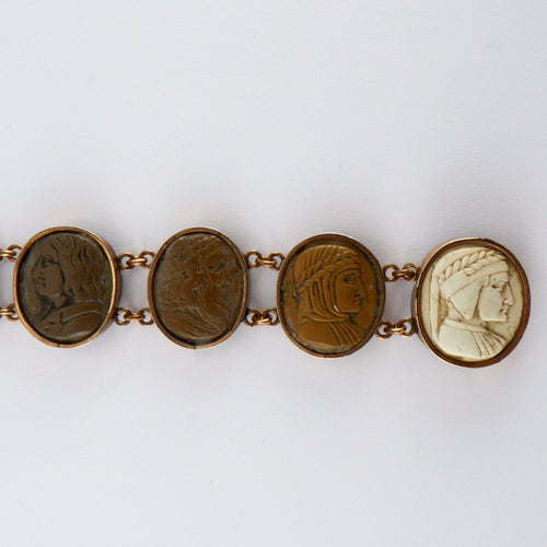 Bracelet Bracelet Camées de Lave 58 Facettes