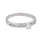 Bague 53 Bague  Solitaire Or blanc Diamant 58 Facettes 4723746CN