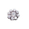 Bague 50 Bague marguerite Or blanc Diamants 58 Facettes 4196