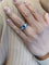 Bague 54 Bague moderne saphir et diamants 58 Facettes 084261