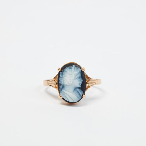 Bague 61 Bague Or jaune - CAMAY Bleu 58 Facettes RÉF 2047/19