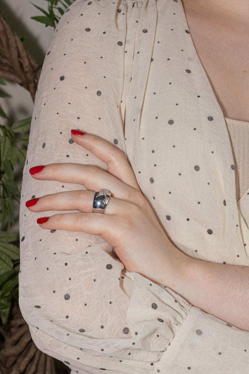 Bague 55 Mauboussin Bague Etoile divine  Or blanc Diamant 58 Facettes 4002437CN