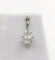 Pendentif Pendentif Art Déco Platine, diamant taille poire 0,95 carat 58 Facettes A06247