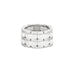 Bague 55 CHANEL - Bague Ultra en or blanc, céramique blanche et diamants 58 Facettes