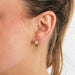 Boucles d'oreilles Boucles d'oreilles Demi-créoles Diamants Or jaune 58 Facettes 1