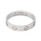 Bague 52 Cartier Bague Love Or blanc 58 Facettes 4534658CN