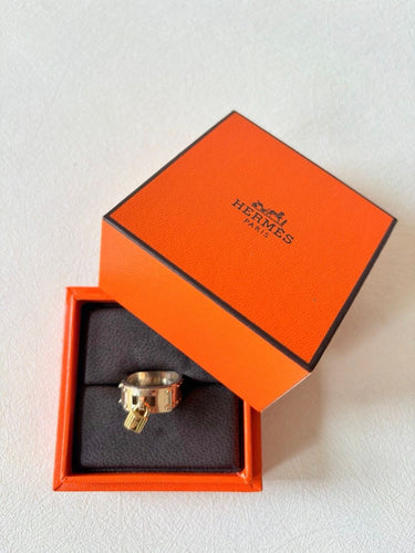 Bague 50 HERMÈS - Bague Kelly Cadenas 58 Facettes WC-2025-2255