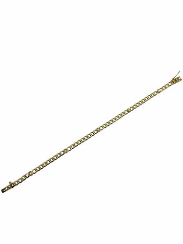 Bracelet Bracelet or jaune et diamants 0,40 ct 58 Facettes 978