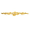 Broche Broche barrette à motif floral ajourée en or jaune 58 Facettes MAR0742