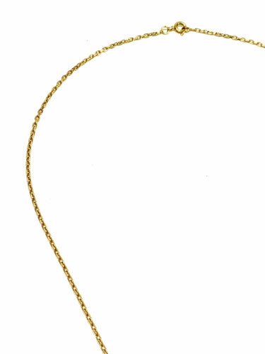 Collier Chaine Maille Forçat 50cm 58 Facettes