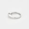 Bague 54 Bague solitaire en or blanc et diamant 58 Facettes GU293