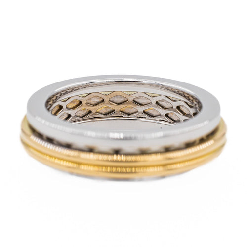 Bague 50.5 Mauboussin Bague Alliance  Or blanc, Or jaune 58 Facettes 3090969CN