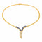 Collier Collier Négligé Or jaune Saphir, Diamant 58 Facettes 4324634CN