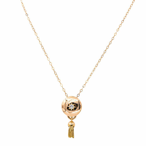 Collier Collier Pendentif Or rose Diamant 58 Facettes 2680450CN