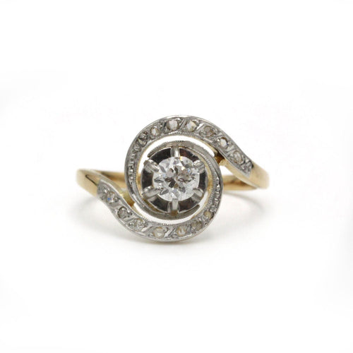 Bague 52.5 Bague - Or & Diamants 58 Facettes 250301R