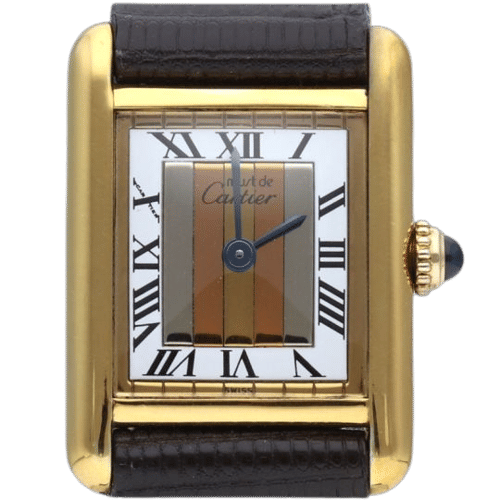 Cartier Montre Tank Vermeil
