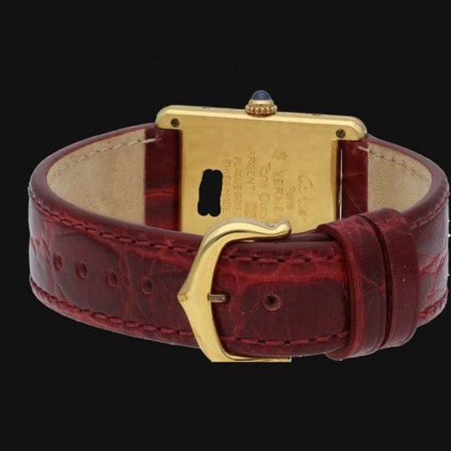 Montre Cartier Montre Must De Cartier Vermeil 58 Facettes MT43334