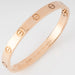 Bracelet Cartier - Bracelet Love Or Rose 58 Facettes