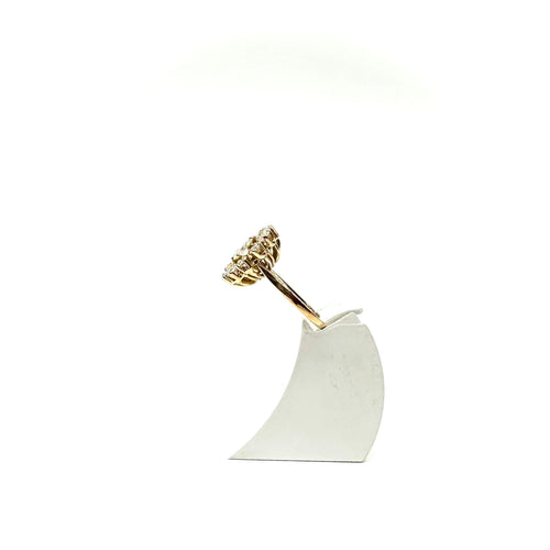 Bague 55 Bague or jaune et diamants 58 Facettes Z15B51780