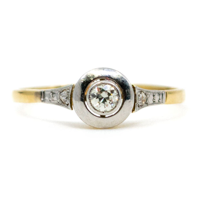 Bague 61.5 Bague cible en platine et diamants 58 Facettes 1D772EA2F0D041C9B4FACD9222DC6198