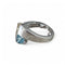 Bague 53 Bague toi et moi or blanc et tourmalines 58 Facettes 217