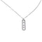 Collier Sautoir Messika, "Move 10th anniversary", or blanc, diamants. 58 Facettes 32173