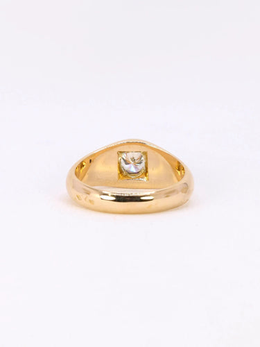 Bague 60 Bague jonc vintage or jaune diamant 58 Facettes 1087.26