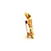 Yellow Gold Cat Brooch 58 Facettes BRO-GS35454-3
