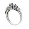 Bague Bague avec saphirs et diamants 58 Facettes 30533