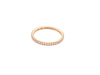 Bague 54 bague BOUCHERON alliance epure small or rose diamants 58 Facettes 263989