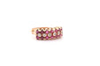 Bague Bague vintage rubis et diamants en or 18k 58 Facettes 26374