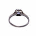 Ring 51 Solitaire 18k White Gold & Diamond 58 Facettes