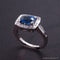 Bague 52 Bague saphir diamants 58 Facettes 1948