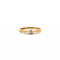 Bague Solitaire or jaune diamant 58 Facettes 82-GS33773-1