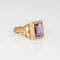 Bague c1943 Bailey Banks Biddle Amethyst Ring Men's Sz 12 Vintage Fine Jewelry 58 Facettes G13599
