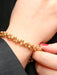 Bracelet Bracelet Chimento ors jaune et rose 58 Facettes J222