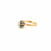 Yellow Gold & Diamond Solitaire Ring 58 Facettes