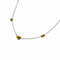 Collier Collier saphirs jaunes 58 Facettes 205