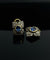 Boucles d'oreilles Boucles d'oreilles florales ornées de saphirs naturels et de diamants 58 Facettes