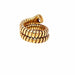 Bague Bulgari Tubogas Serpenti Diamond 18k Yellow Gold 3-Row Ring 58 Facettes